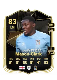 Ephron Mason-Clark Team of the Week 83 Overall Rating