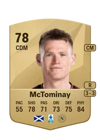 Scott McTominay Common 78 Overall Rating