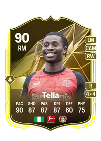 Nathan Tella Squad Battles Mastery 90 Overall Rating