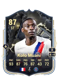 Randal Kolo Muani Thunderstruck 87 Overall Rating