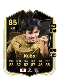 Takefusa Kubo Team of the Week 85 Overall Rating