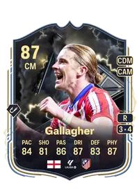 Conor Gallagher Thunderstruck 87 Overall Rating