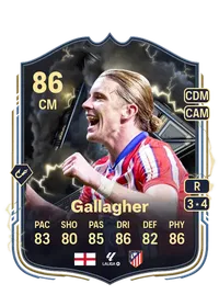 Conor Gallagher Thunderstruck 86 Overall Rating