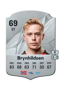 Ola Brynhildsen Rare 69 Overall Rating