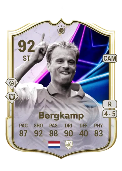 EA FC 24 Dennis Bergkamp On This Day Icon