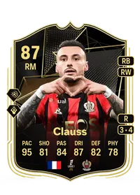 Jonathan Clauss Team of the Week 87 Overall Rating