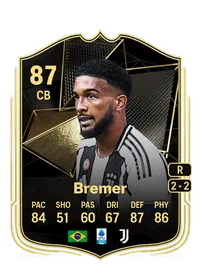 Bremer Team of the Week 87 Overall Rating