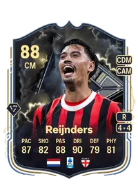 Tijjani Reijnders Thunderstruck 88 Overall Rating