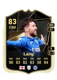 Callum Lang Team of the Week 83 Overall Rating