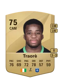 Hamed Traorè Common 75 Overall Rating