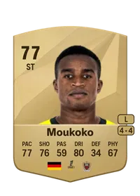 Youssoufa Moukoko Common 77 Overall Rating