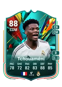 Aurélien Tchouaméni Total Rush 88 Overall Rating