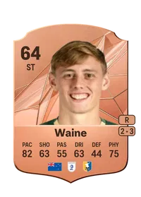 Ben Waine Rare 64 Overall Rating