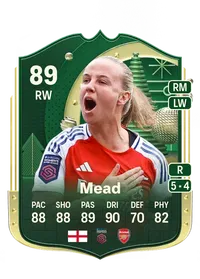 Beth Mead Winter Wildcards 89 Overall Rating