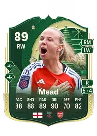 Beth Mead Winter Wildcards 89 Overall Rating