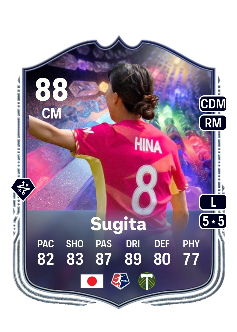 Hina Sugita NumeroFUT 88 Overall Rating