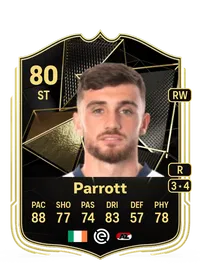 Troy Parrott Team of the Week 80 Overall Rating