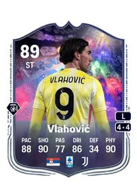 Dušan Vlahović NumeroFUT 89 Overall Rating