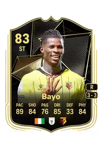 Vakoun Issouf Bayo Team of the Week 83 Overall Rating