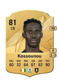 Odilon Kossounou Rare 81 Overall Rating