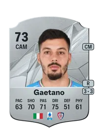 Gianluca Gaetano Rare 73 Overall Rating