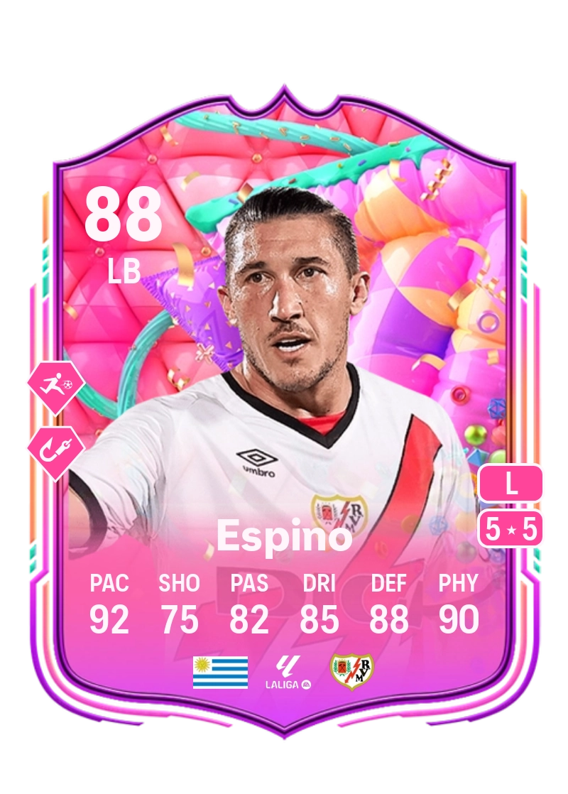 Alfonso Espino FUT Birthday 88 Overall Rating