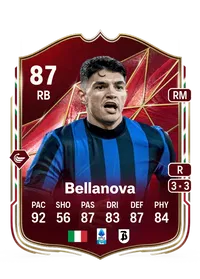 Raoul Bellanova Winter Champions 87 Overall Rating