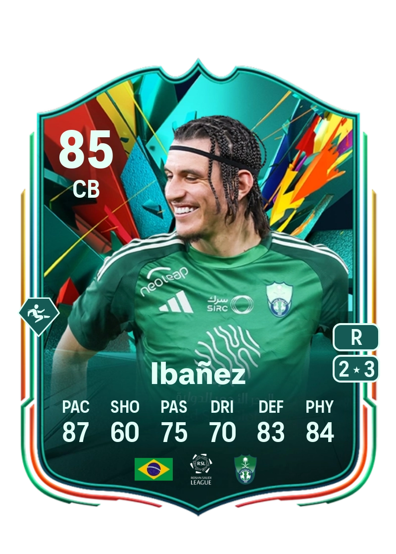 Ibañez Total Rush 85 Overall Rating
