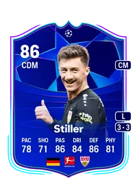 Angelo Stiller UCL Road to the Knockouts 86 Overall Rating