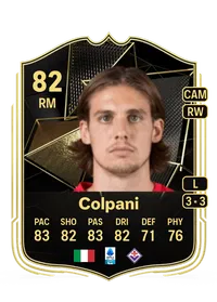 Andrea Colpani Team of the Week 82 Overall Rating