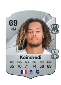 Koba Leïn Koindredi Rare 69 Overall Rating