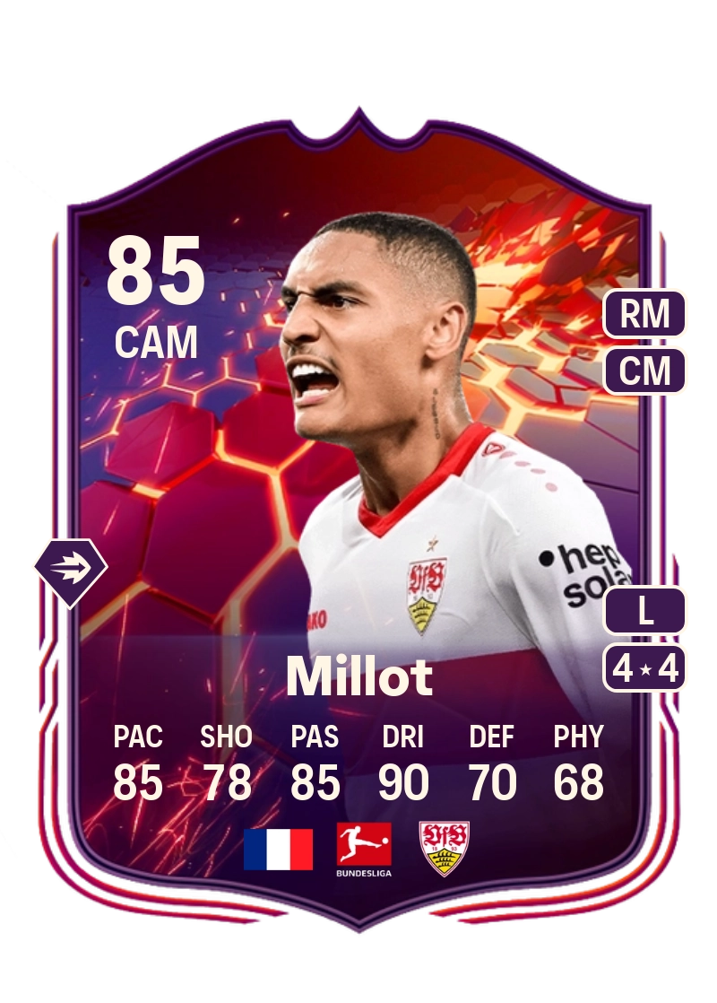 Enzo Millot Trailblazers 85 Overall Rating