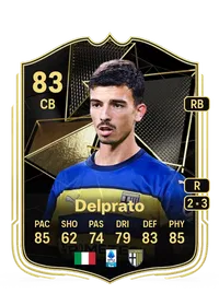 Enrico Delprato Team of the Week 83 Overall Rating