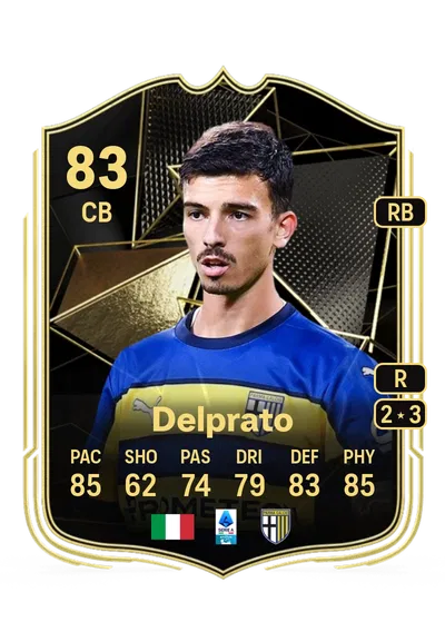 EA FC 24 Enrico Delprato Team of the Week