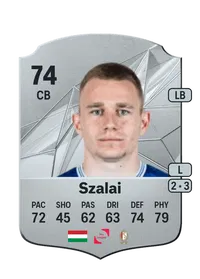 Attila Szalai Rare 74 Overall Rating