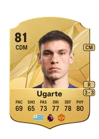 Manuel Ugarte Rare 81 Overall Rating