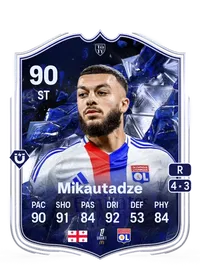 Georges Mikautadze TOTY Honourable Mentions 90 Overall Rating