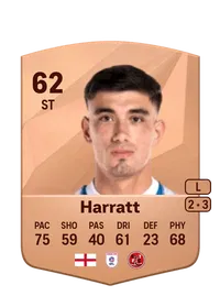 Kian Harratt Common 62 Overall Rating