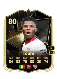 El Bilal Touré Team of the Week 80 Overall Rating