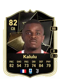 Pierre Kalulu Team of the Week 82 Overall Rating