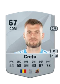 Alexandru Crețu Common 67 Overall Rating