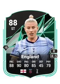 Bethany England SQUAD FOUNDATIONS 88 Overall Rating