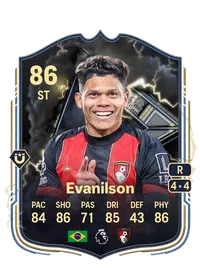 Evanilson Thunderstruck 86 Overall Rating