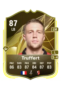 Adrien Truffert Squad Battles Mastery 87 Overall Rating