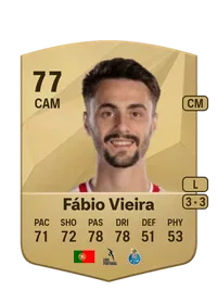 Fábio Vieira Common 77 Overall Rating