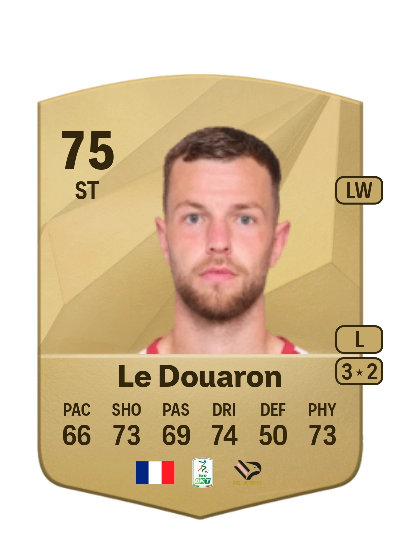 Jérémy Le Douaron Common 75 Overall Rating