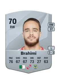 Billal Brahimi Common 70 Overall Rating