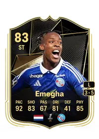 Emanuel Emegha Team of the Week 83 Overall Rating