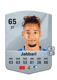 Ayoub Jabbari Common 65 Overall Rating