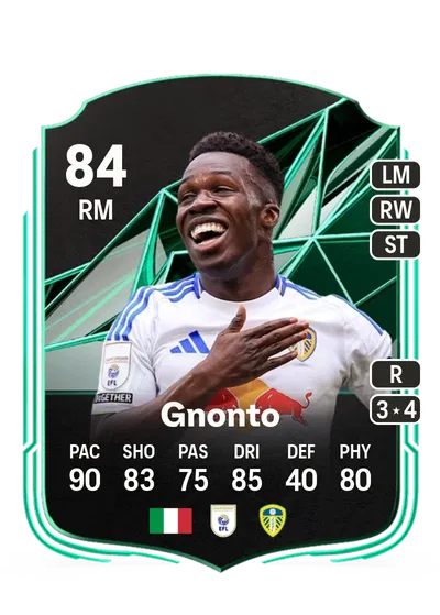 EA FC 24 Wilfried Gnonto SQUAD FOUNDATIONS